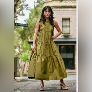 Wyatt Wylde Florence Maxi Dress – Khaki
Purchased in Australia